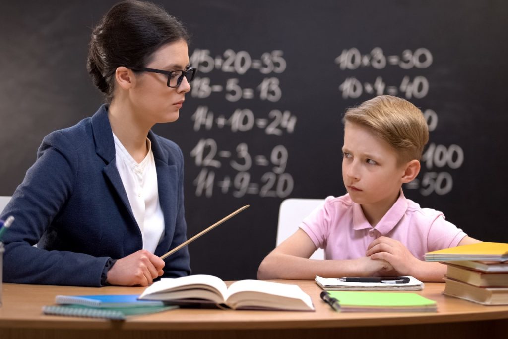 How do your teachers describe you?
